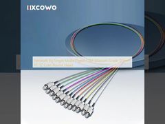 เครือข่าย 4g โหมดเดี่ยวผมเปีย 1.5M เทเลคอมเกรด 0.9 มม. FC 12 หัวกลมแกน