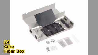 กล่องไฟเบอร์ติดผนัง 24 แกน