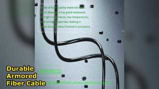 สายเคเบิลไฟเบอร์ออปติก GYTA แบบกำหนดเองการสื่อสารที่ทนทาน