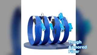 สายแพทช์ไฟเบอร์ออปติกหุ้มเกราะ SC UPC E2000