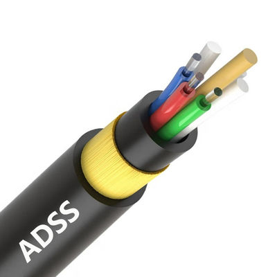 ซื้อ HXCOWO สายเคเบิลอากาศรองรับตัวเอง Mini G652D ADSS สายเคเบิลไฟเบอร์ออปติก 2-288 คอร์ การผลิตออนไลน์