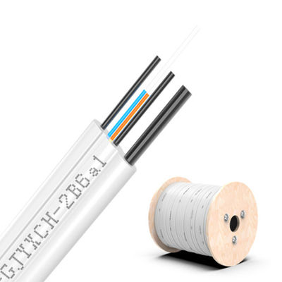 ซื้อ Fiber count 1/2/4 Cores HXCOWO GJYXFCH GJYXCH FTTH Fiber Optic Drop Cable for Outdoor การผลิตออนไลน์