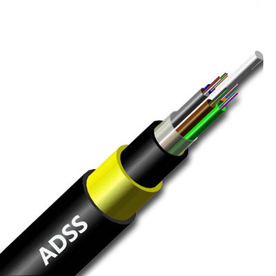 ซื้อ สายเคเบิลไฟเบอร์ออปติก ADSS แบบแจ็คเก็ตคู่กลางแจ้ง G.652D/G657A1/G657A2 การผลิตออนไลน์