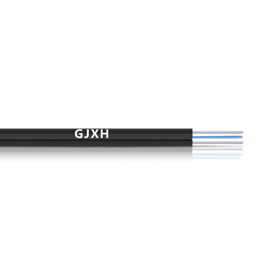 ซื้อ สายเคเบิลหล่นไฟเบอร์โหมดเดี่ยว 2 แกน สายเคเบิลไฟเบอร์ออปติกในร่ม HXCOWO การผลิตออนไลน์