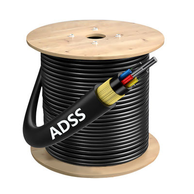 ซื้อ Dielectric ADSS Fiber Optic Cable G652D G657A1 G657A2 Outdoor Aerial Fiber Optic Cable การผลิตออนไลน์