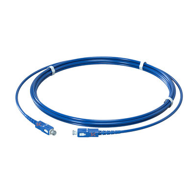 ซื้อ Fiber Type Single Fiber Single Mode Armored Patch Cord SC-UPC/SC-UPC Blue 9/125um การผลิตออนไลน์