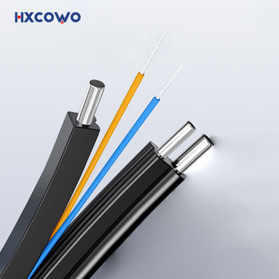 ซื้อ Telecom Comunication Fiber Optic Cable Single Mode Drop Cable GJYXCH/GJYXFCH 2KM การผลิตออนไลน์