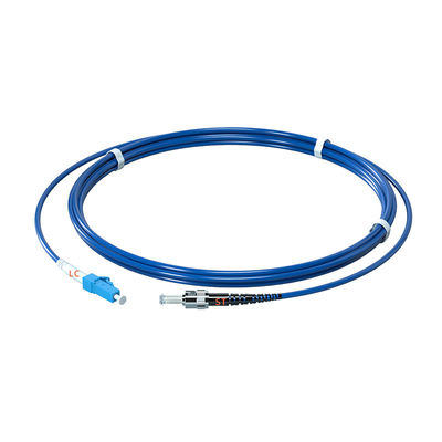 ซื้อ SM LC/UPC to ST/UPC Simplex Armored Fiber Optic Patch Cord Easy and Quick Installation การผลิตออนไลน์