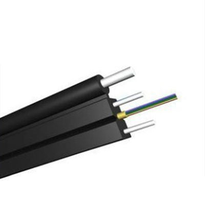 ซื้อ Outdoor 2/4/6/8 Core GJYXCH FTTH Fiber Drop Cable Made in Dongguan and Customizable การผลิตออนไลน์