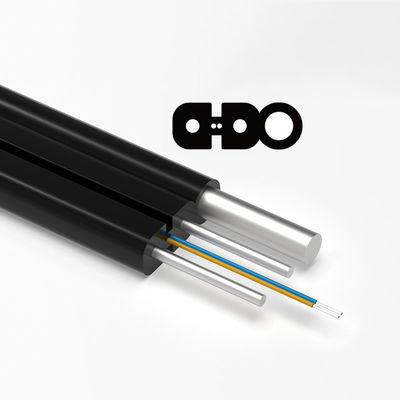 ซื้อ HXCOWO GJYXCH 1Km 1 2 4 6 8 12 Core G657A1 G657A2 Optical Fiber Indoor Outdoor Drop Cable การผลิตออนไลน์
