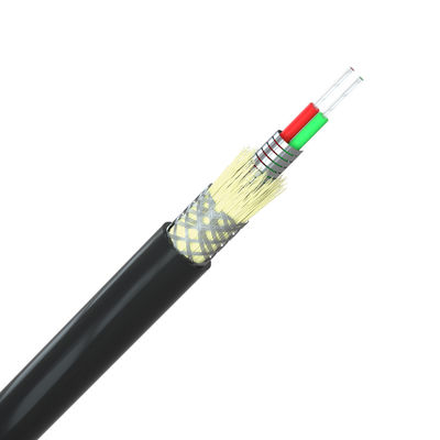 ซื้อ Customized Color HXCOWO Spiral Steel Tube Indoor Outdoor Armored Fiber Cable การผลิตออนไลน์