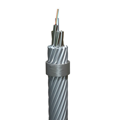 ซื้อ HXCOWO Composite Fiber Optic Cable 2-288Core OPGW Outdoor Aerial Ground Wire การผลิตออนไลน์