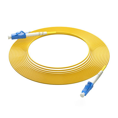 ซื้อ Customized Lengths LC-LC APC/UPC Single Mode Simplex Armored Fiber Optic Cable Patch การผลิตออนไลน์