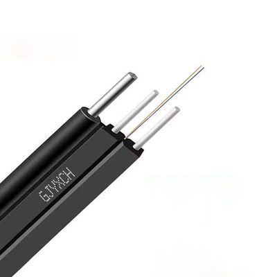ซื้อ G.657A2 Outdoor FTTH Aerial Drop Cable Optisches Kabel Optik GJYXCH/GJYFXCH Fiber Optic Cable HXCOWO การผลิตออนไลน์