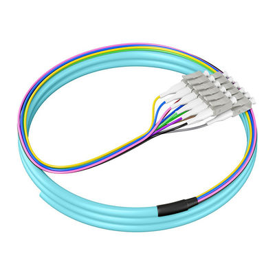 ซื้อ PVC LSZH HXCOWO Novel 12-Color 12-Core LC FC SC ST UPC/APC รูปแบบเดียว G657A/G652D 0.9 มม. การผลิตออนไลน์