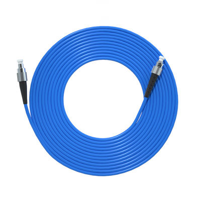 ซื้อ 3M FC ST Simplex Single Mode Armored Fiber Optic Cable with Customized Lengths and 2 การผลิตออนไลน์