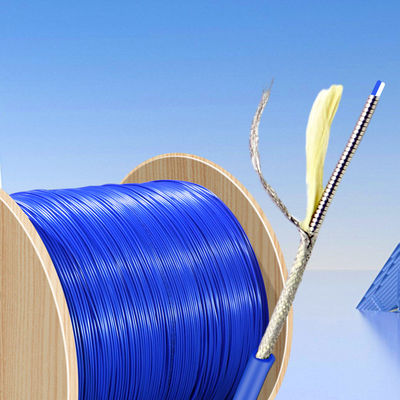 ซื้อ G652D G657A1 G657A2 Spiral Steel Pipe Indoor Armored Optical Fiber Cable for Telecom การผลิตออนไลน์