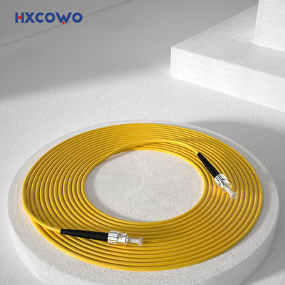 ซื้อ G652D Single Mode Armored Fiber Optic Cable Patch for 850nm/1310nm/1550nm by HXCOWO การผลิตออนไลน์