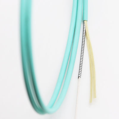 ซื้อ Flexible Spiral Steel Tube Armored Anti Rat Bite Fiber Optic Cable with Custom Length การผลิตออนไลน์