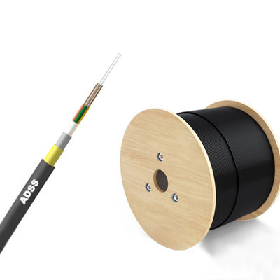 ซื้อ Black ADSS Fiber Optic Cable Multi Mode For High Speed Data Transmission การผลิตออนไลน์
