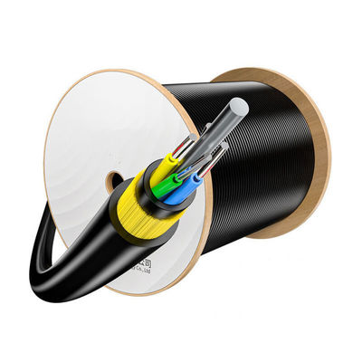 ซื้อ 100m 200m Span Outdoor Aerial Fiber Optic Cable G652D ADSS Fiber Cable การผลิตออนไลน์