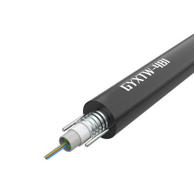 ซื้อ 4 6 8 10 12 Core GYXTW Armoured Fiber Optic Cable for Network Data Signal Transmission การผลิตออนไลน์