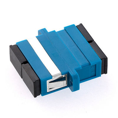 ซื้อ FTTH SC Male LC Female Duplex Fiber Optical Adapter With Flange Hybrid Adapter 10 การผลิตออนไลน์