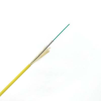 ซื้อ OM2 Indoor Outdoor Armored Fiber Single Core 3.0 SM Armored Fiber Optic Cable การผลิตออนไลน์