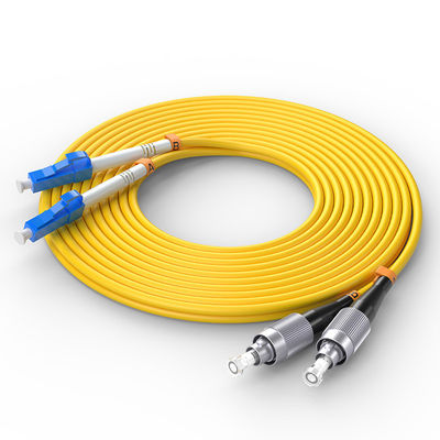 ซื้อ FTTX HXCOWO LC FC Duplex OM3 OM4 Jumper 50/125um Multimode Fiber Optic Cable Patch การผลิตออนไลน์