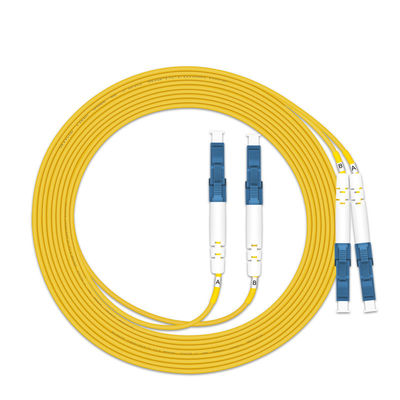 ซื้อ MM OM3 2mm/3mm Duplex LC/UPC Fiber Optic Cable Patch for Customized Colors Benefit การผลิตออนไลน์
