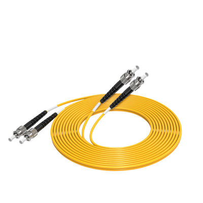 ซื้อ ความยาวที่กําหนดเอง HXCOWO ST Single-Mode 9/125 OS2 Duplex Fiber Optic Cable Patch การผลิตออนไลน์