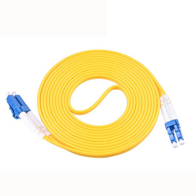 ซื้อ Customized Lengths HXCOWO MM OM1/OM2/OM3/OM4 LC-LC Duplex Multi Mode Fiber Optic Cable Patch การผลิตออนไลน์