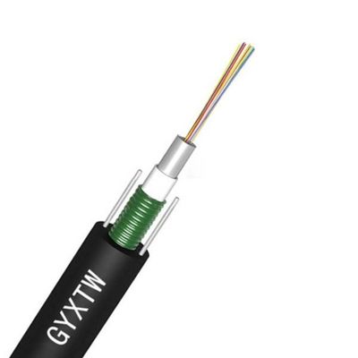 ซื้อ Fiber Optic Cable GYXTW Armoured Single Mode Outdoor 2/4/6/8/12/16/24 Core G657A1 Per Meter การผลิตออนไลน์
