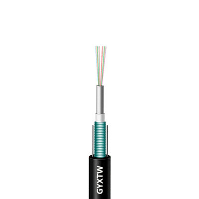 ซื้อ HXCOWO GYXTW 4 6 8 Cores Singlemode Outdoor Duct Armoured Fiber Optic Cable for Data Transfer การผลิตออนไลน์
