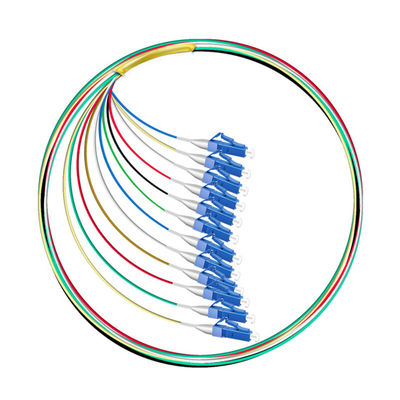 ซื้อ SM MM LC/UPC สายไฟเบอร์ออปติก Pigtail Single Mode สําหรับ ODF แพทช์พานล์ การผลิตออนไลน์