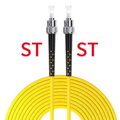 ซื้อ Fiber Optic Patch Cord 3M ST-ST Simplex LSZH 2.0MM Single Mode G657A1 HXCOWO FTTH การผลิตออนไลน์