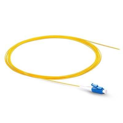 ซื้อ Yellow Jacket LC UPC Pigtail 2.0mm 1m Length Fiber Optic Cable Pigtail การผลิตออนไลน์