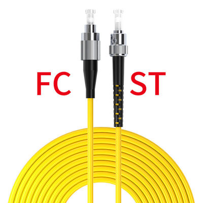 ซื้อ Customized Colors Fiber Optic Patch Cord for Fast Data Transfer in Single Mode Networks การผลิตออนไลน์