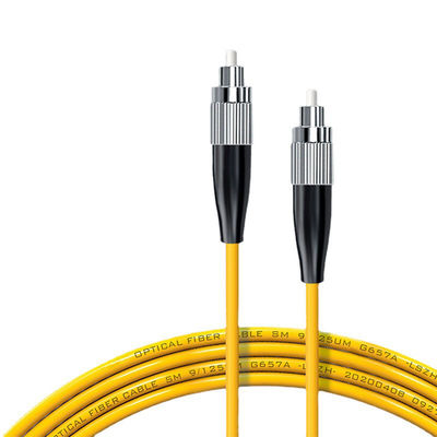 ซื้อ HXCOWO FC-FC Singlemode 3.0mm LSZH Fiber Optic Cable Patch with 2 and Wide Application การผลิตออนไลน์
