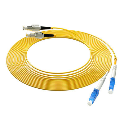 ซื้อ SC LC FC ST Multimode OM1 62.5/125um PVC LSZH Jacket Armored Fiber Optic Cable Patch การผลิตออนไลน์