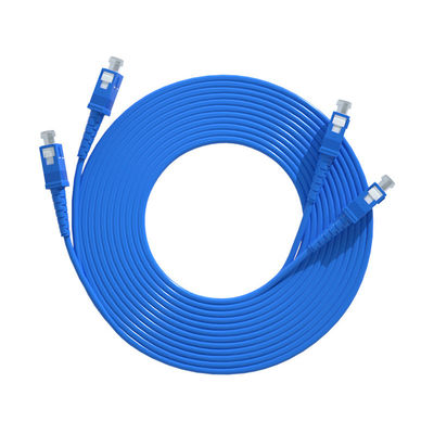 ซื้อ HXCOWO 2 SC-SC UPC Duplex Armored Fiber Optic Cable Patch for Communication Equipment การผลิตออนไลน์
