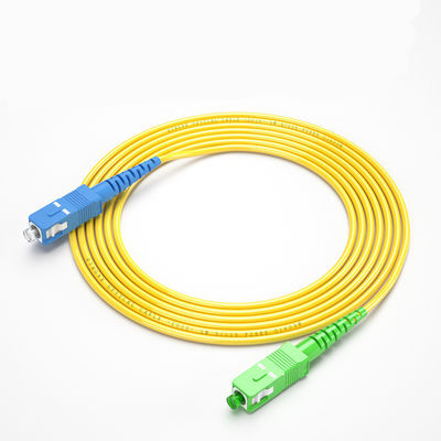 ซื้อ Armoring Type Spiral Steel Armored SC UPC-SC APC Fiber Optic Cable Patch for HXCOWO การผลิตออนไลน์