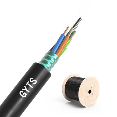 ซื้อ สายเคเบิลไฟเบอร์ออปติกหุ้มเกราะกลางแจ้งแบบกำหนดเอง 2 4 6 8 24 32 48 84 96 144 288 แกน การผลิตออนไลน์