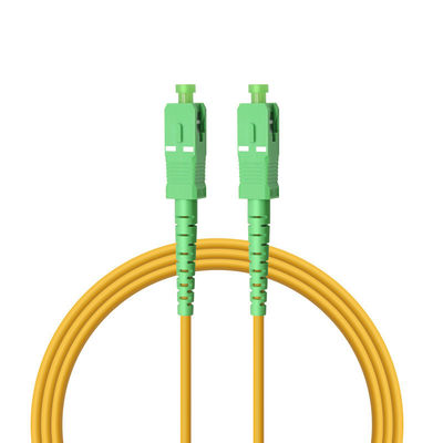 ซื้อ SC APC Armored Fiber Optic Cable Patch HXCOWO 1 2 3 4 5M for Smooth Data Transmission การผลิตออนไลน์