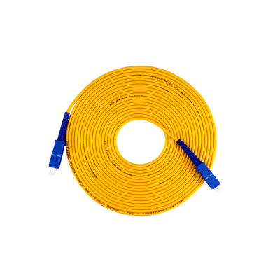ซื้อ Single-mode Multi-mode Jumper Patchcord SC-SC Armor Fiber Optic Patch Cord for FTTH การผลิตออนไลน์