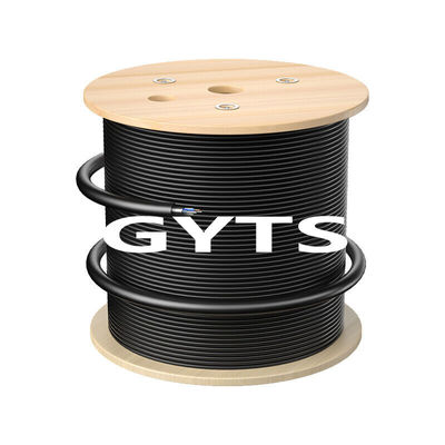 ซื้อ GYTS GYTA 12 24 48 96 Core Fiber Optic Cable Black Outdoor Armored Cable การผลิตออนไลน์