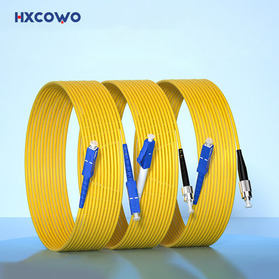 ซื้อ SM MM 1M 2M 3M UPC APC 1 Core Fiber Optic Patch Cable For Wifi Network การผลิตออนไลน์