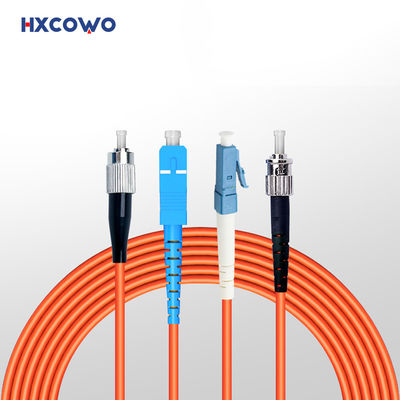 ซื้อ สายแพทช์ไฟเบอร์ Simplex Duplex FTTH SC / LC / FC / ST UPC / APC สายแพทช์ไฟเบอร์มัลติโหมด การผลิตออนไลน์