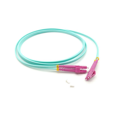 ซื้อ OEM 3.0mm LC/UPC-LC/UPC Multimode Fiber Optic Patch Cord For Speed Data Transmission การผลิตออนไลน์