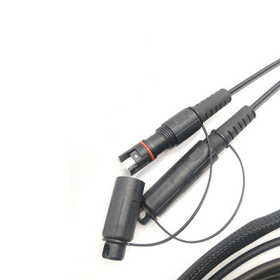 ซื้อ ท่อหุ้มเกราะ IP67 SC APC SM สายแพทช์ไฟเบอร์สำหรับสายเคเบิล FTTA FTTH BBU RRU การผลิตออนไลน์